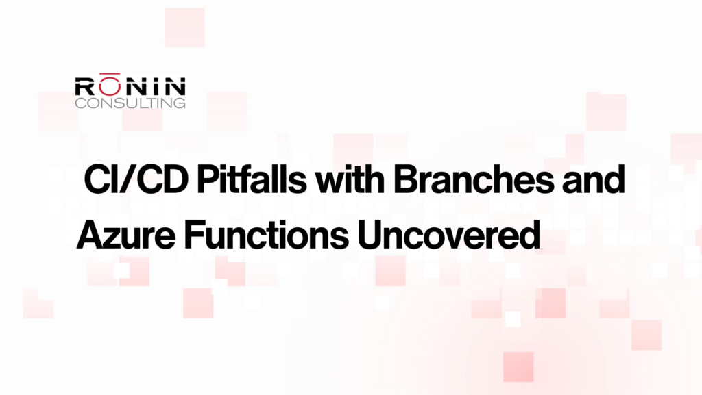 CI/CD Pitfalls