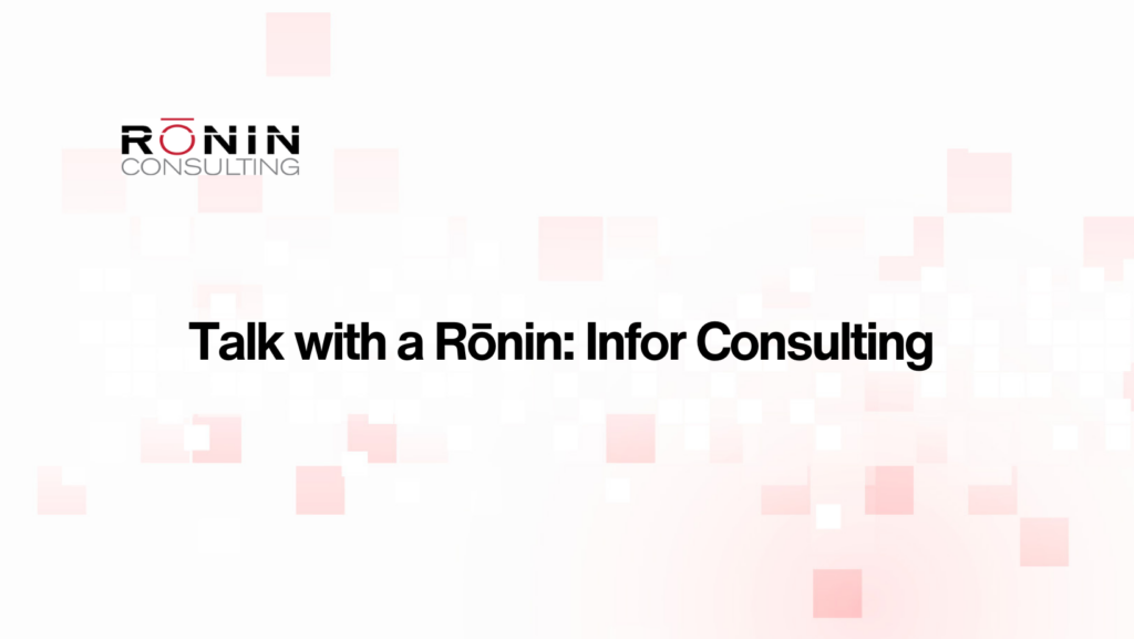 Infor consultants